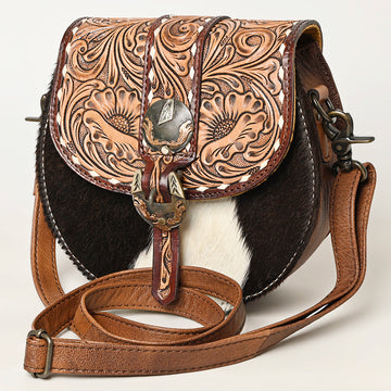 American Darling Crossbody Hair-On Genuine Leather Women Bag Western Handbag Purse